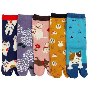 5 Paires Tabi Kawaii
